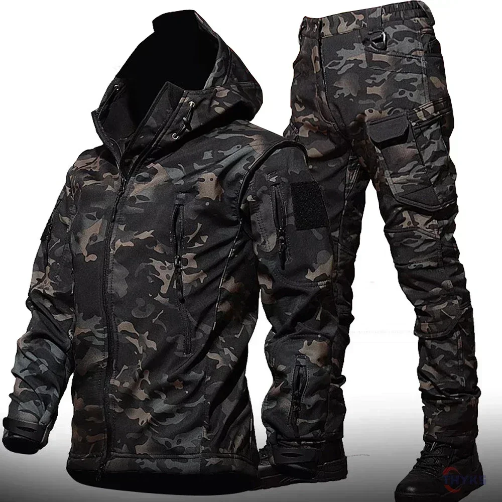 Fishing Jacket Waterproof - 6XL TAD 전술 남자 사냥 하이킹