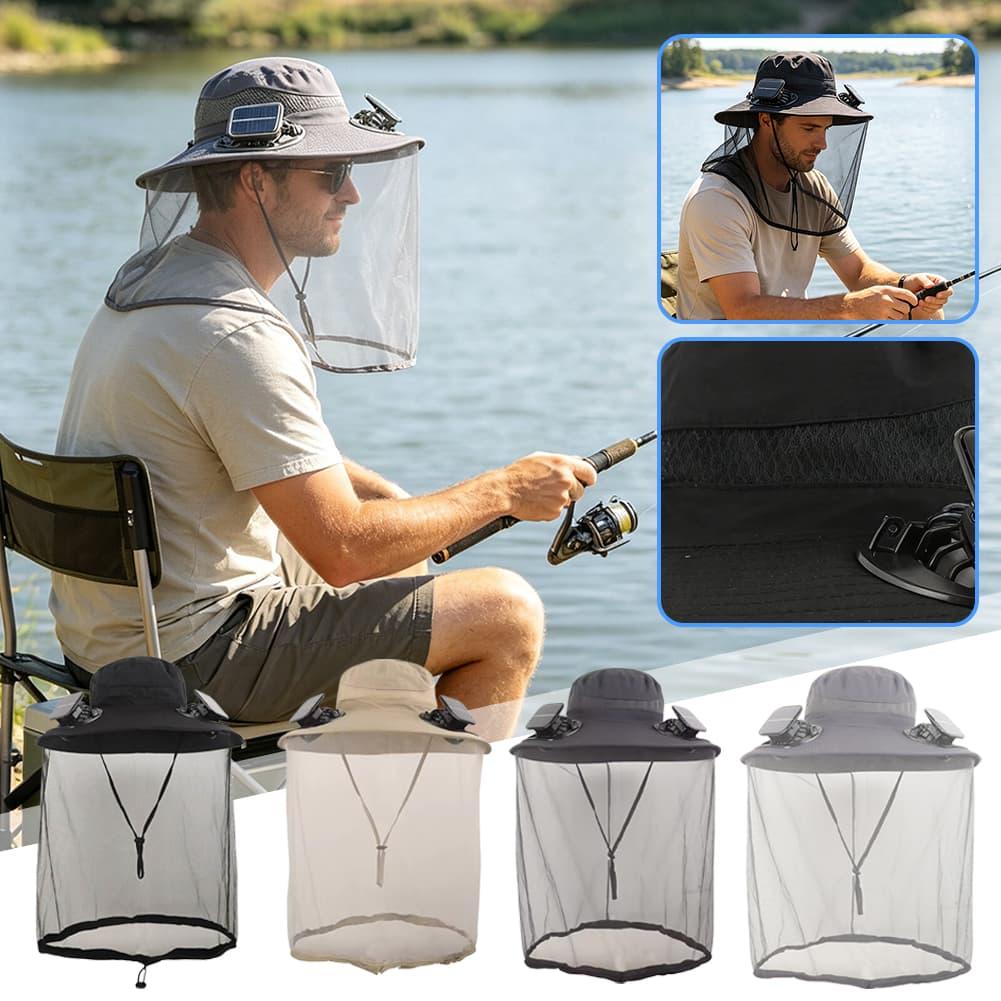 듀얼 파워 솔라 USB 쿨링 낚시 모자 UPF50+ 자 - Fishing Hat 리뷰 및 가격