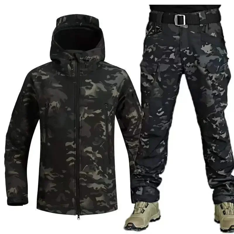 남성용 가을 겨울 재킷, 전술 방수 야외 낚시 하이킹  - Fishing Jacket Waterproof 리뷰 및 가격