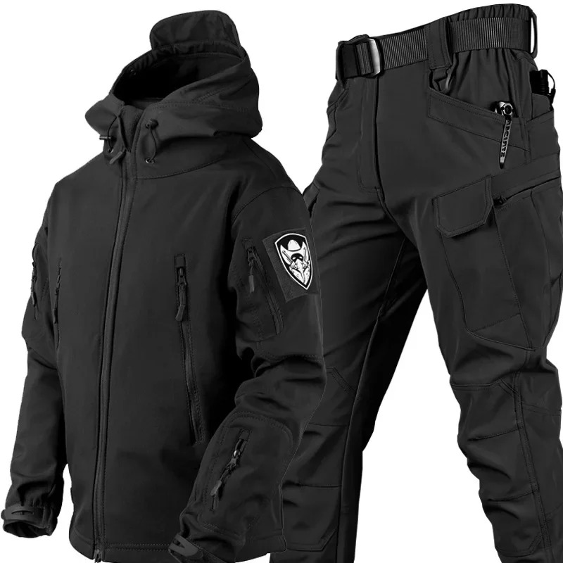 남성용 겨울용 따뜻한 플리스 안감 소프트 쉘 재킷과 바 - Fishing Jacket Waterproof 리뷰 및 가격