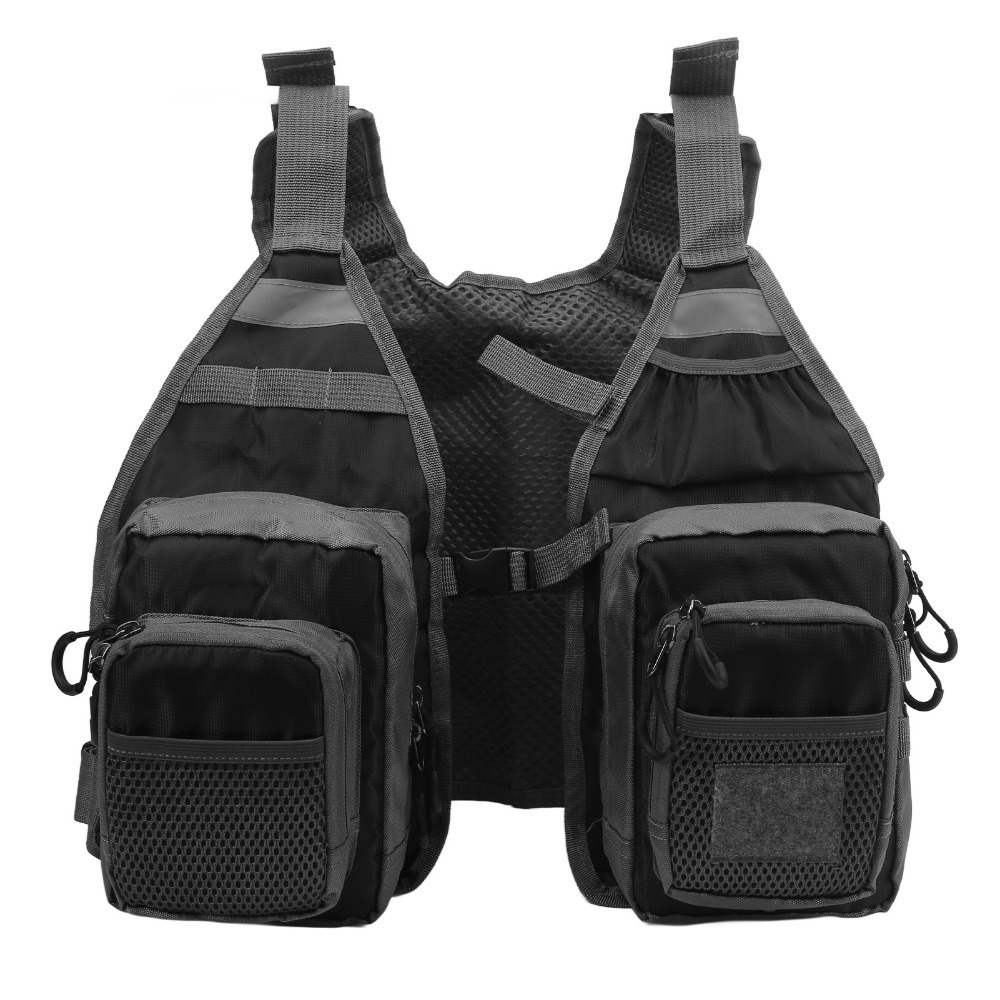 경량 플라이 낚시 조끼 여러 포켓 통기성 낚시 조끼 블 - Fishing Vest 리뷰 및 가격