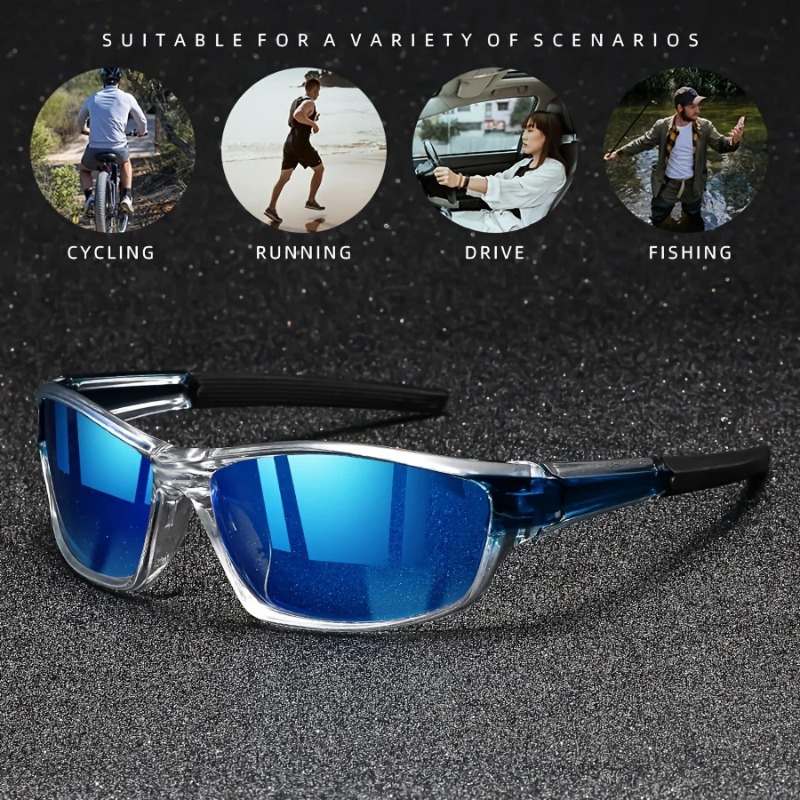 1/2개입 남성용 스포츠 선글라스, 가벼운 야간 시력  - Fishing Sunglasses Polarized 리뷰 및 가격